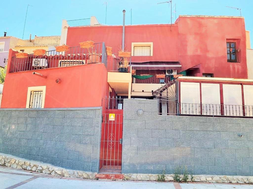 Villa Vivienda De Estilo Rustico Con Piscina La Grana Bullas Exterior foto